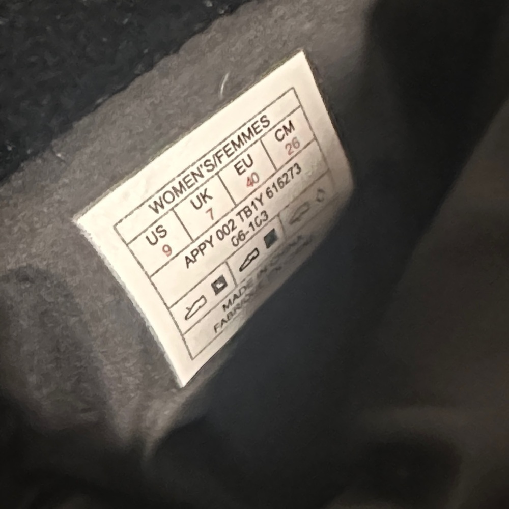 The North Face Black Furry Winter Boots - Picture 5 of 5